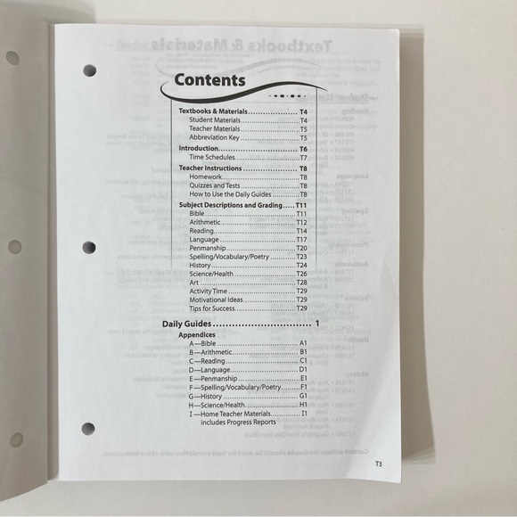Abeka Homeschool Grade 6 Video Manual - Picture 4 of 12
